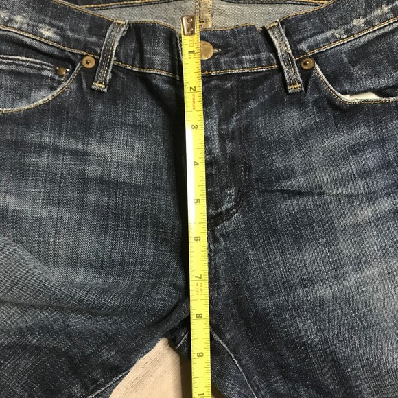 Citizens of Humanity Low Rise Bootcut sz 26 Dark Wash Jeans Y2K - Picture 9 of 10